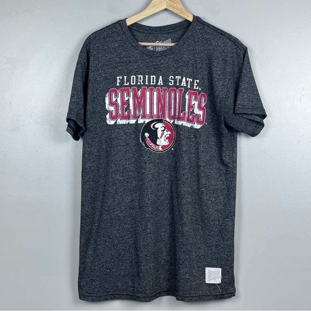 Retro Brand Men's Florida State Seminoles Graphic Print Tee Size M; NCAA, FSU